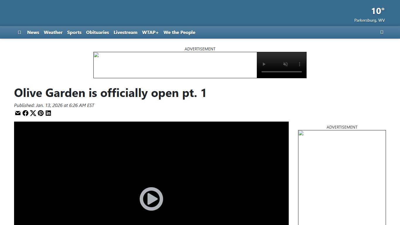 Olive Garden is officially open pt. 1